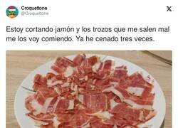 Enlace a Me pasa cuando hago una croqueta con forma poco ortodoxa, por @Croquettone