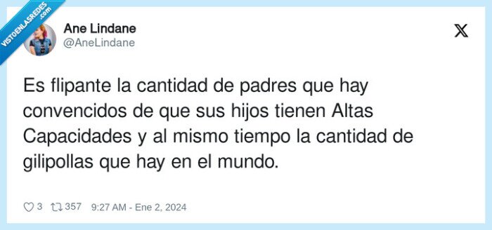 altas capacidades,flipante,cantidad,tiempo