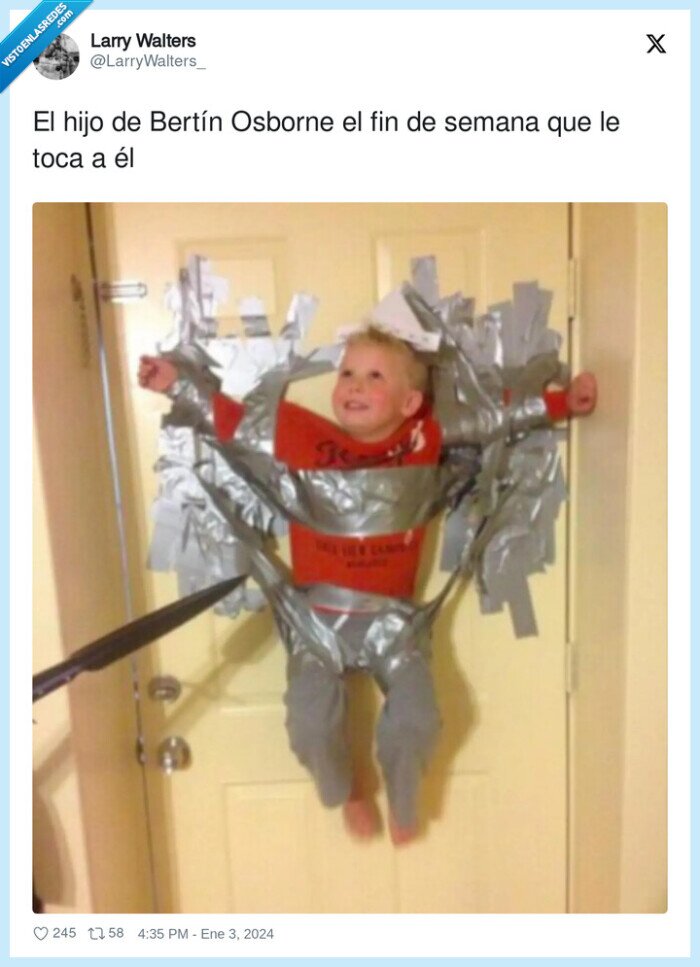 bertín osborne,pegado,hijo,tocar