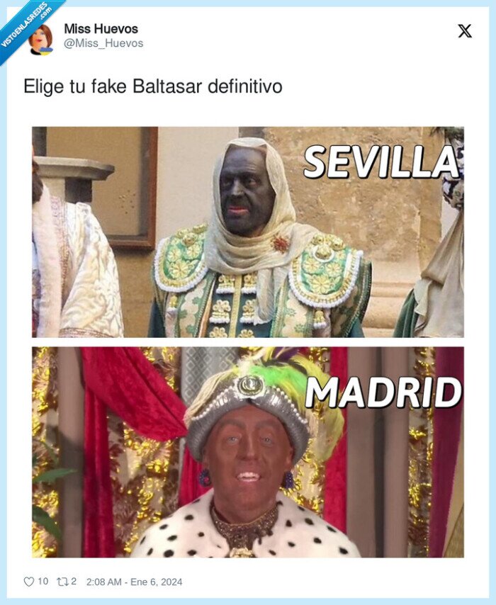 definitivo,baltasar,elige,fake,reyes magos
