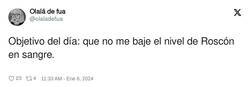 Enlace a Llevo dos días a base de roscón, por @olaladefua