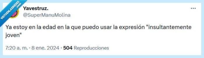 joven,edad,insultantemente