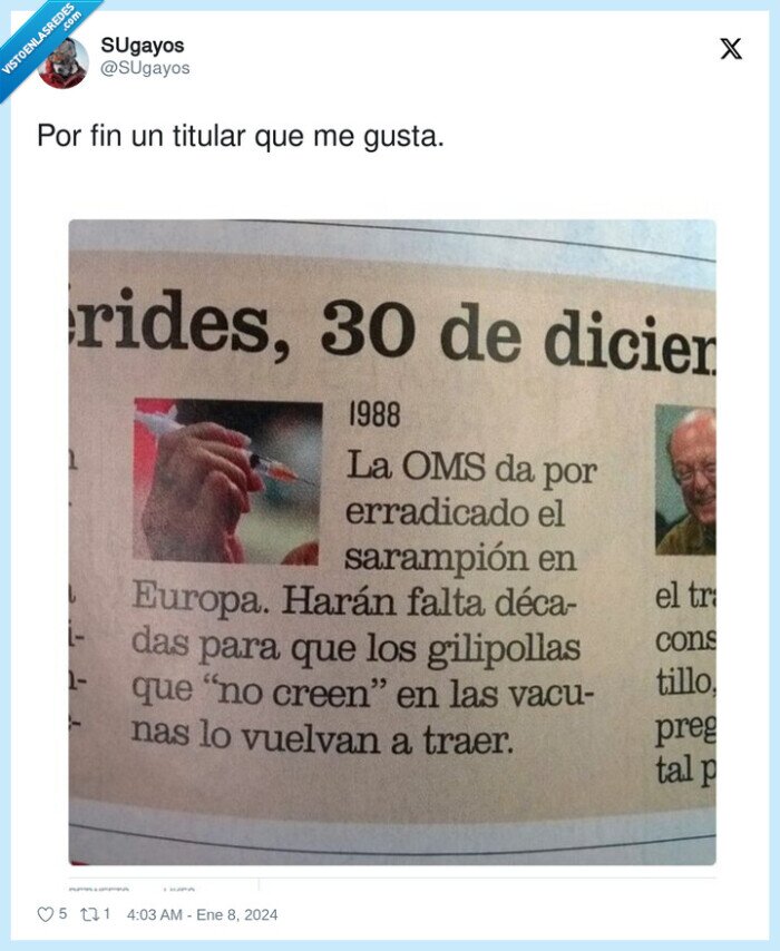 vacunas,titular,sarampión,antivacunas