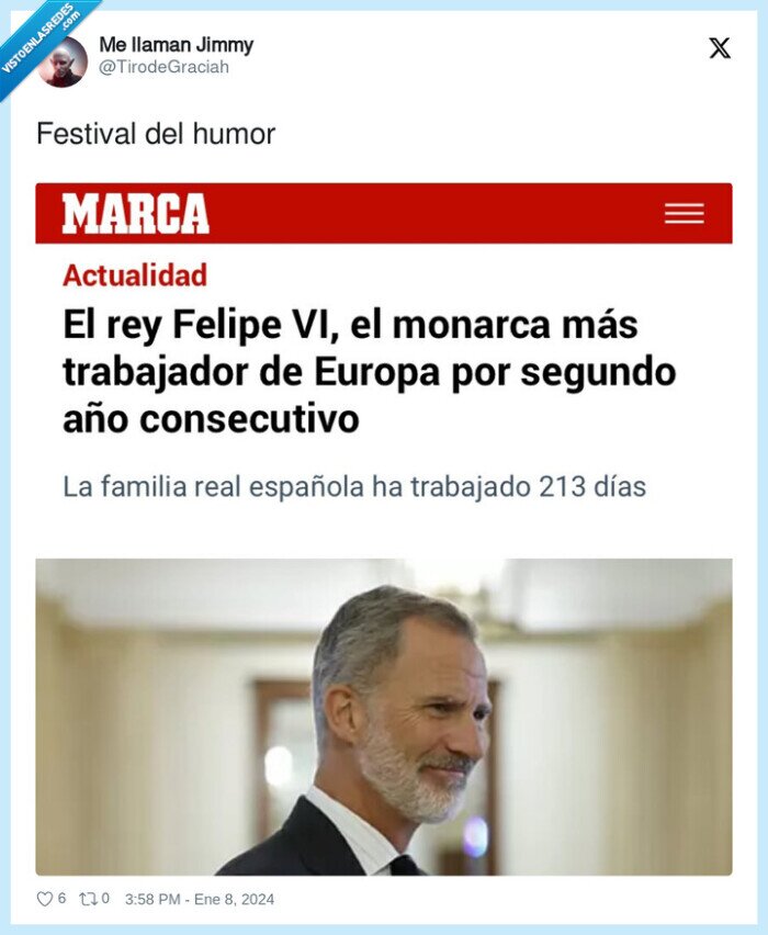felipe vi,monarca,trabajador