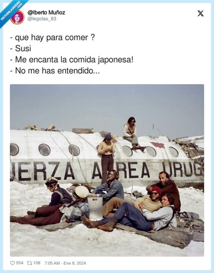 japonesa,comida,comer,sociedad de la nieve,viven