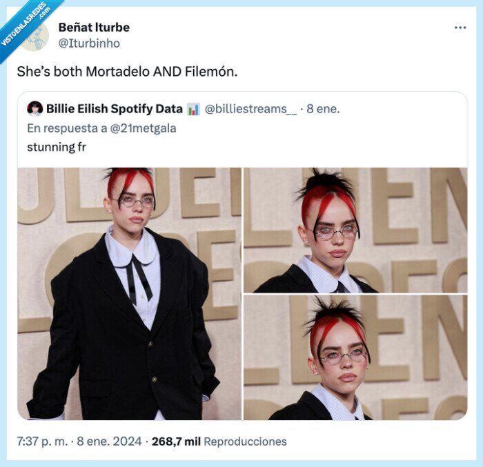 mortadelo,filemón,Billie Eilish