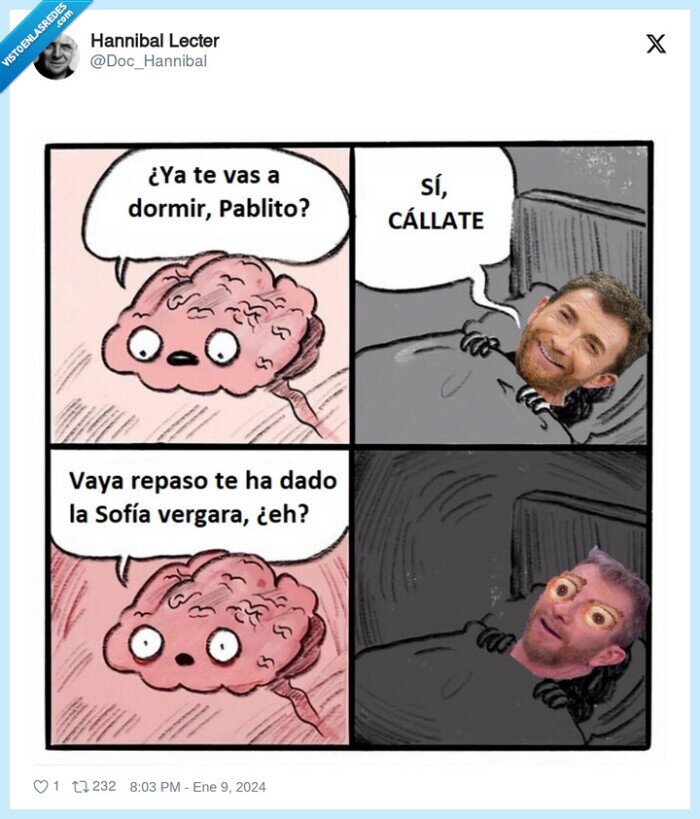 pablo motos,sofia vergara,repaso,cerebro