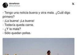 Enlace a Para según quién las dos son buenas, por @donarfonzo