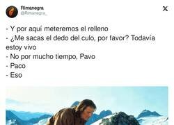 Enlace a Pobre pavo, por @Rimanegra_