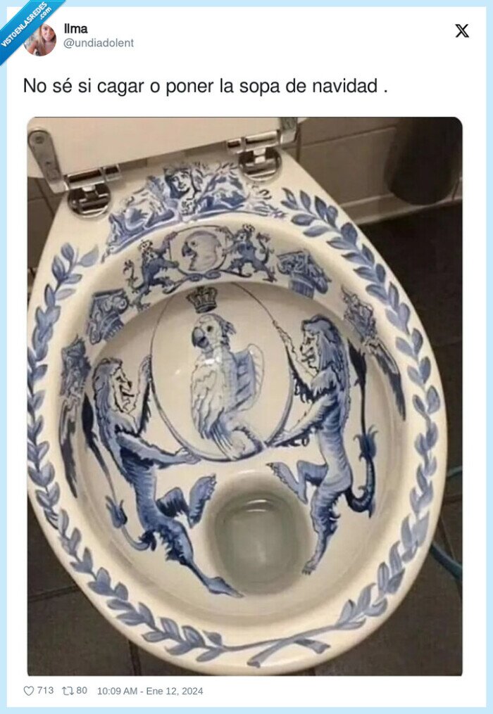 navidad,retrete,cagar,sopa