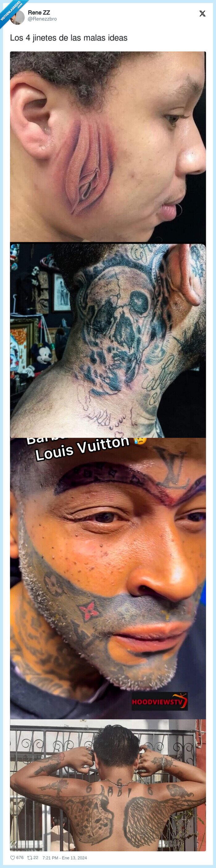 tatuajes,horror,cara,wtf