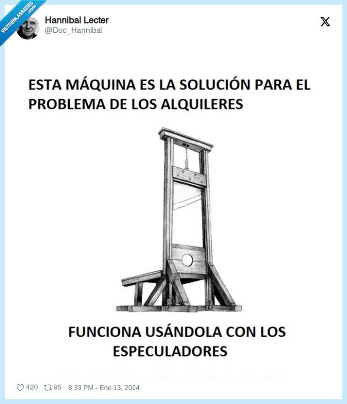 guillotina,problema,alquiler,especuladores