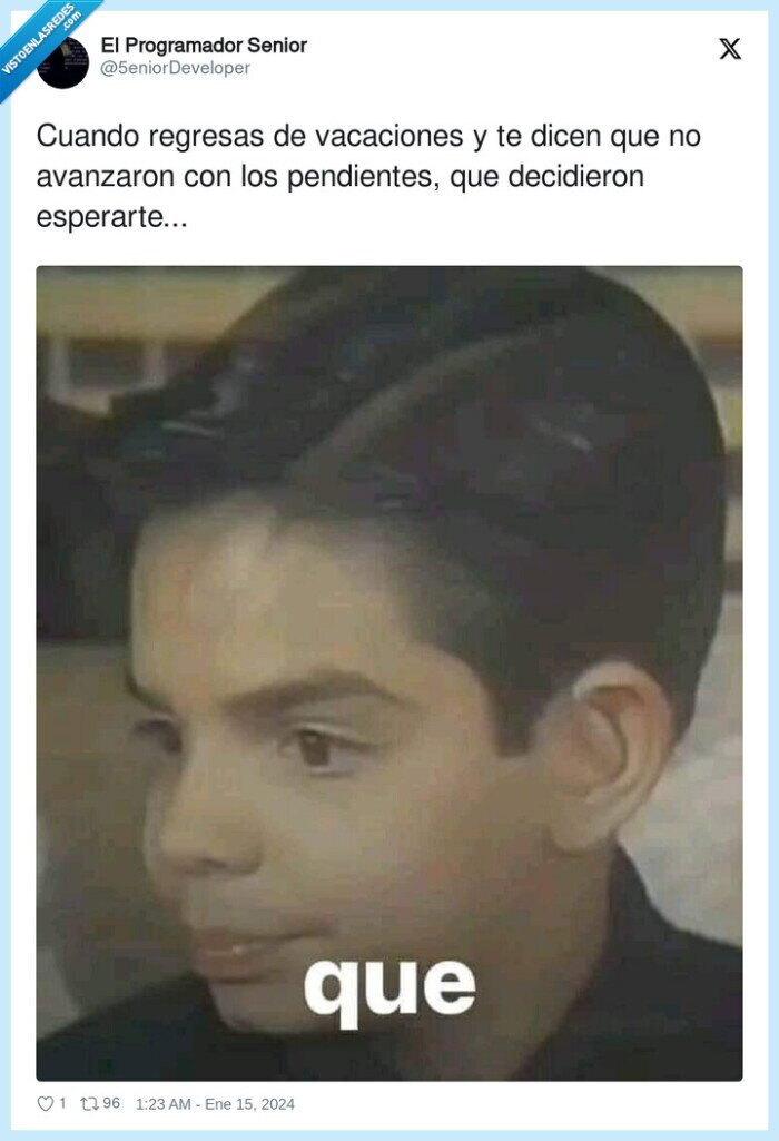 pendientes,vacaciones,avanzar,esperar,regresar