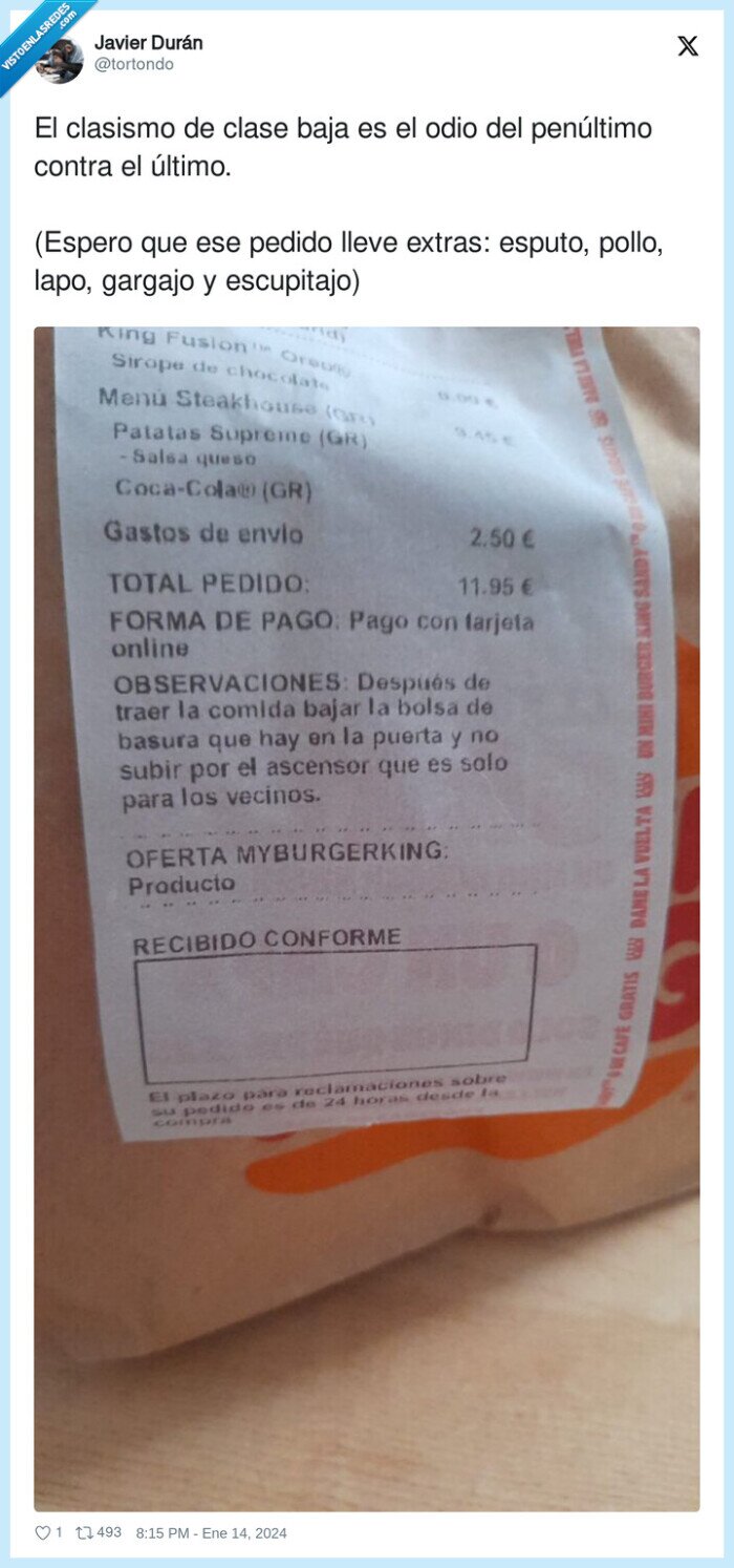 ticket,exigencia,ascensor,basura,bajar