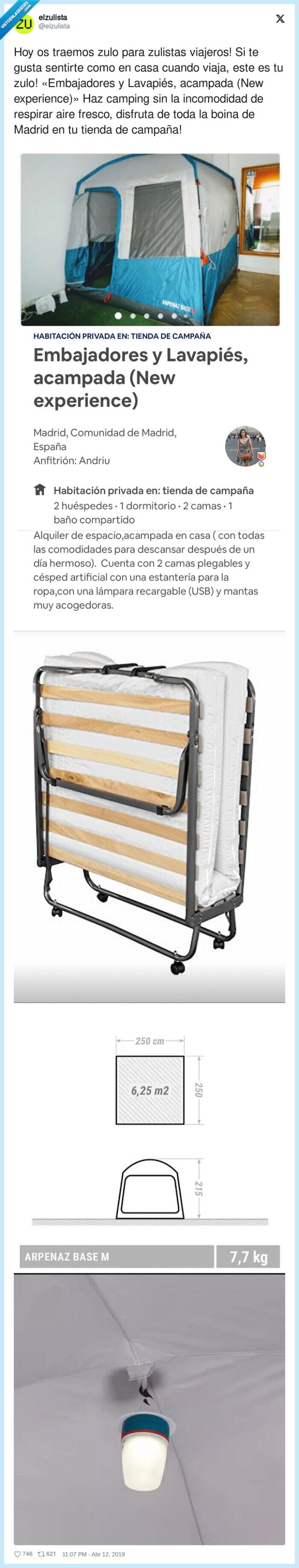 airbnb,tienda de campaña,casa,alquiler