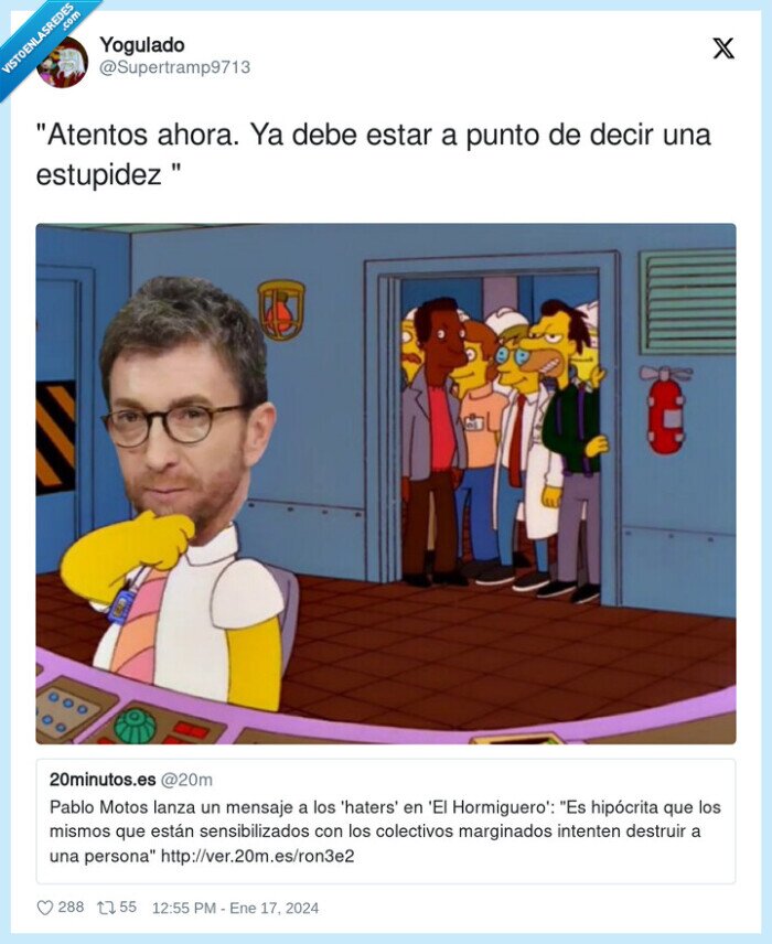 estupidez,atentos,el hormiguero,pablo motos