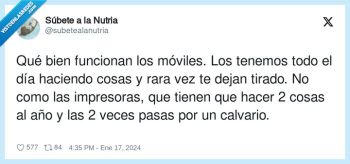 impresoras,funcionar,calvario,móviles