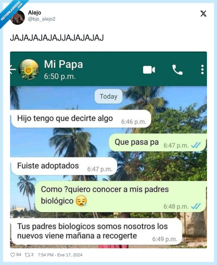 padre,adopción,broma