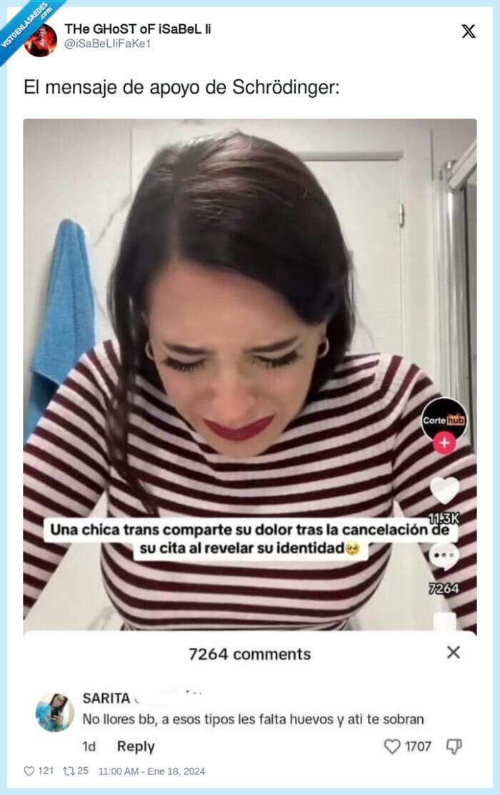 schrödinger,mensaje,apoyo,sarita,trans,huevos