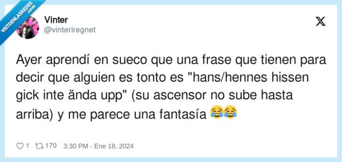 hans/hennes,fantasía,ascensor,aprender,sueco