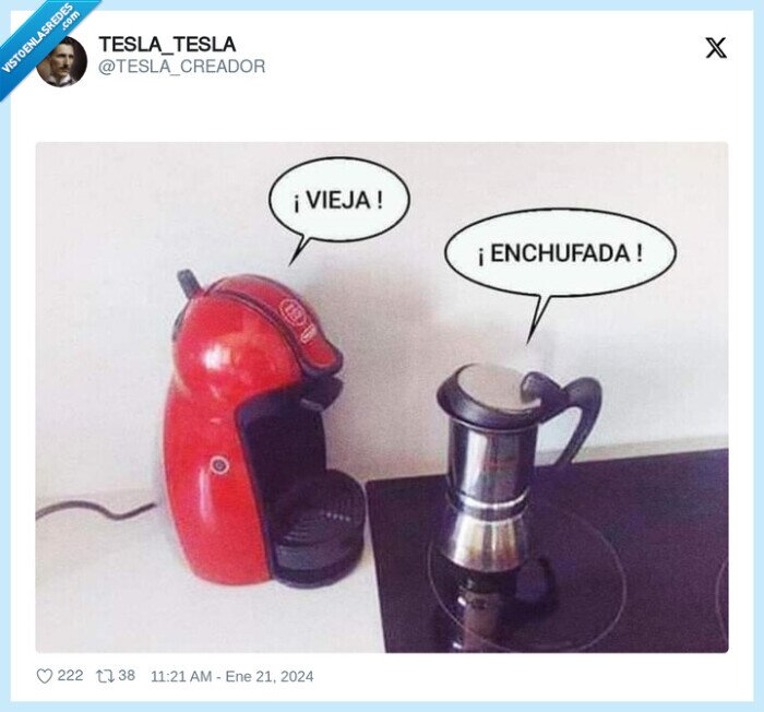 cafetera,cafe,vieja,enchufada