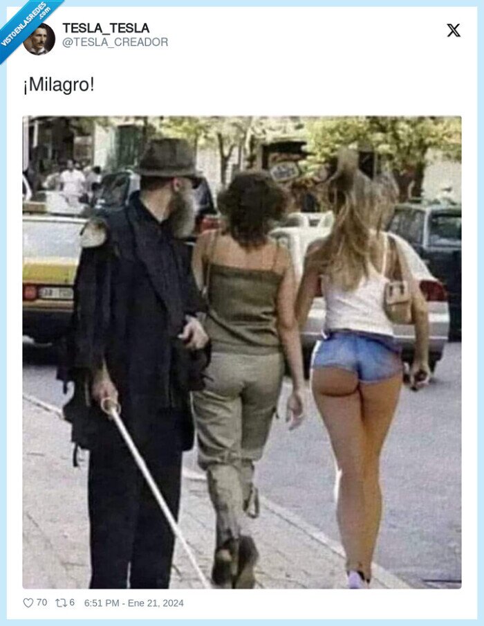 milagro,ciego,culo,girarse,chica