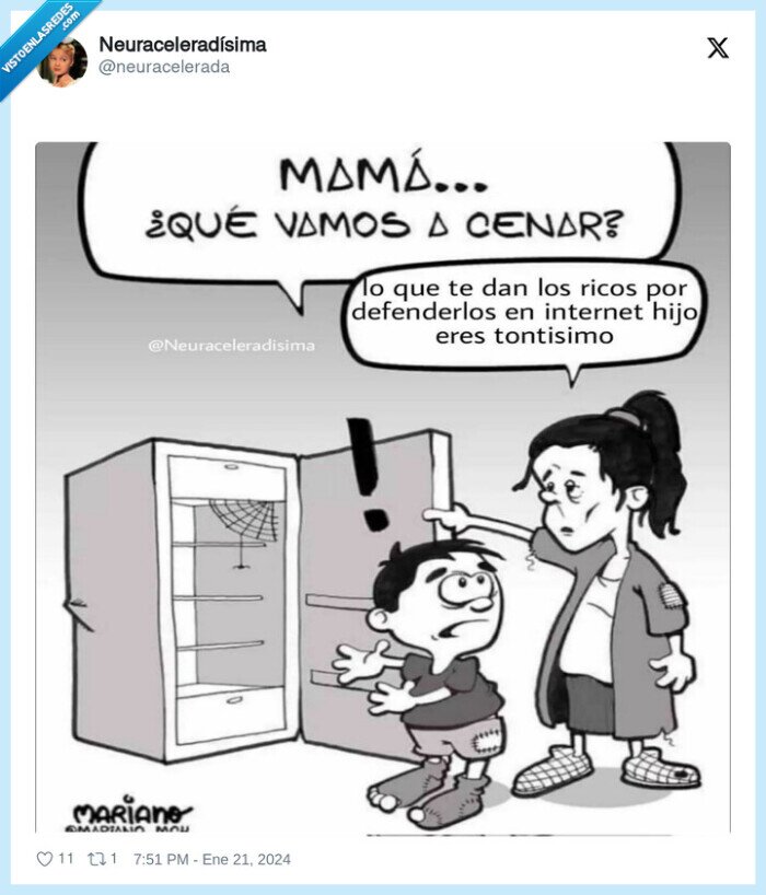 defender,ricos,comer,madre