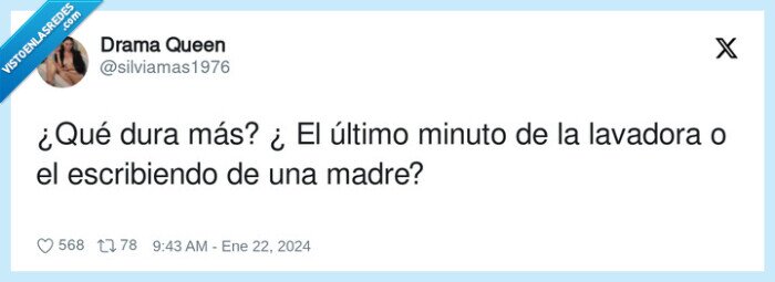escribiendo,lavadora,último minuto,madre
