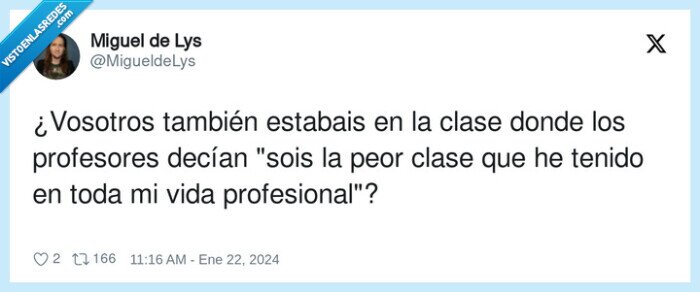 profesional,profesores,peor clase,repetir