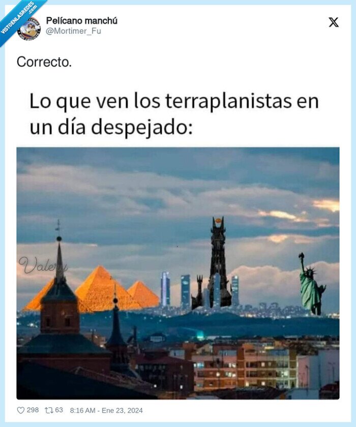terraplanistas,despejado,monumentos