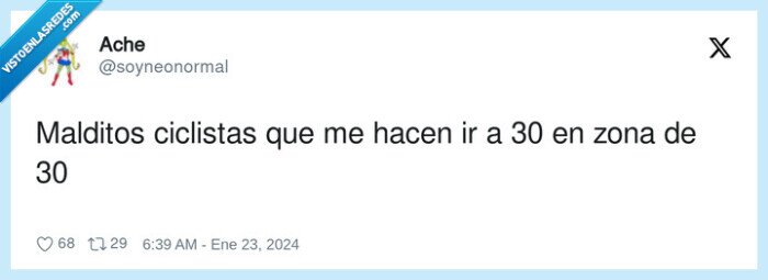 ciclistas,malditos,zona,30,correr