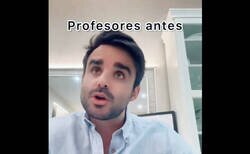 Enlace a Profesores antes vs profesores ahora