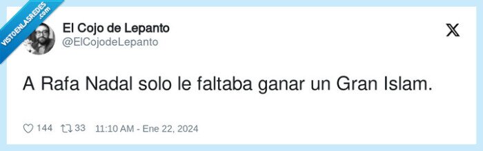 faltar,rafa nadal,ganar,islam