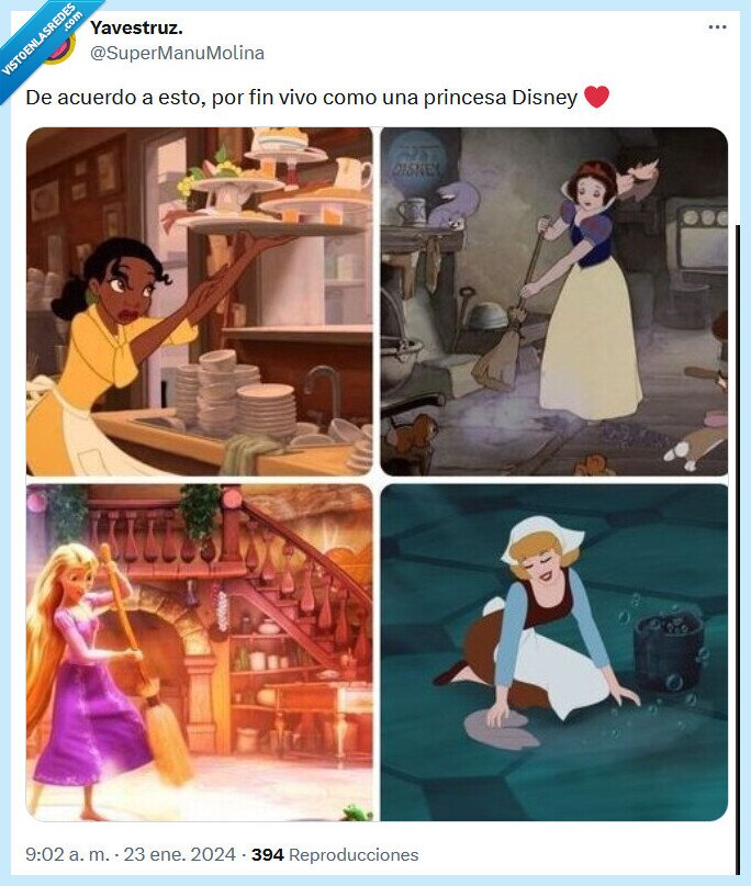 disney,princesa,vivir,limpiar
