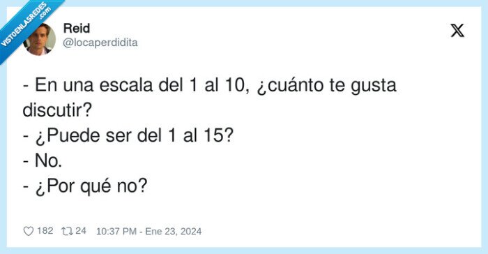 discutir,escala,gustar