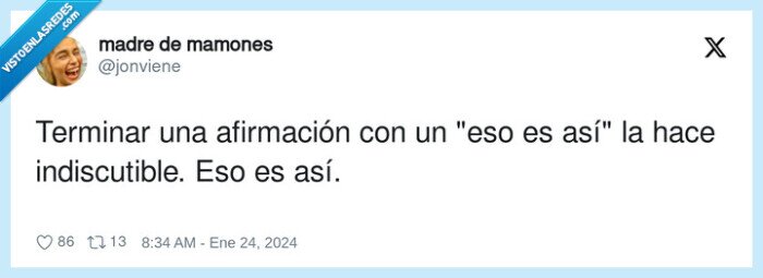 indiscutible,afirmación,terminar,así