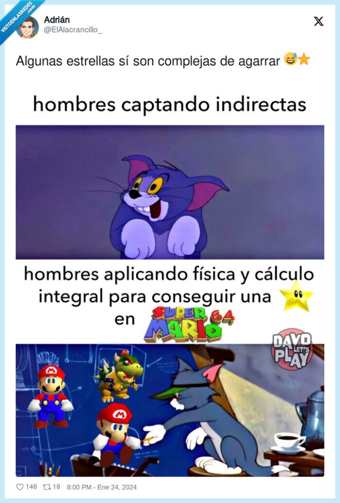 estrellas,complejas,super mario,aplicar,fisica,calculo,indirectas