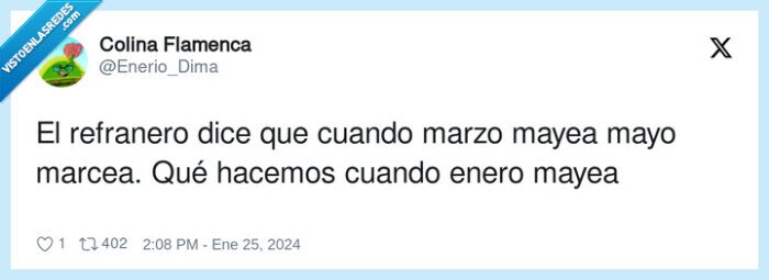 refranero,marcea,marzo,mayea,enero,mayo