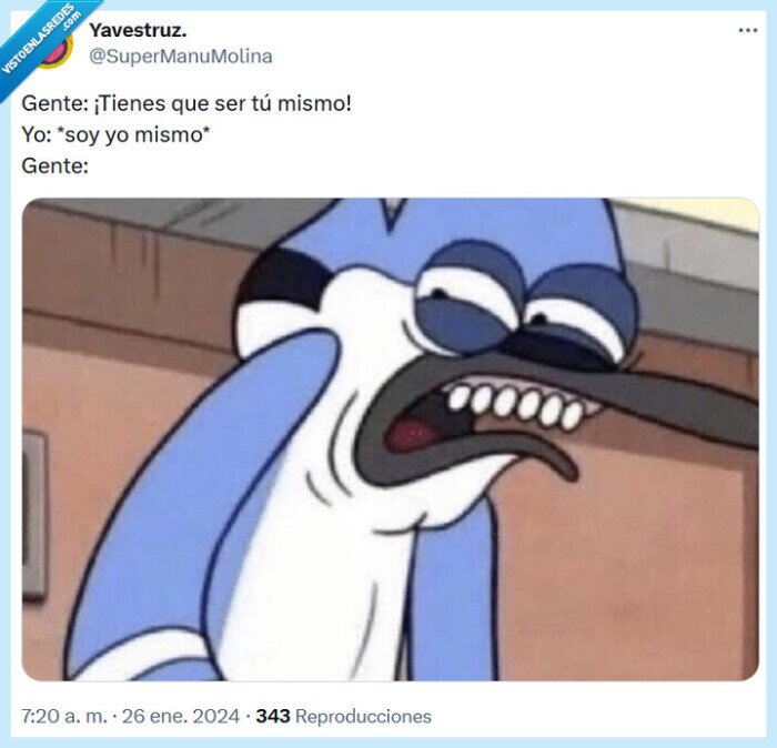 ser tú mismo,gente