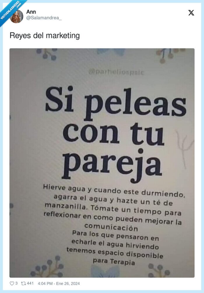 marketing,pelea,pareja,manzanilla,agua