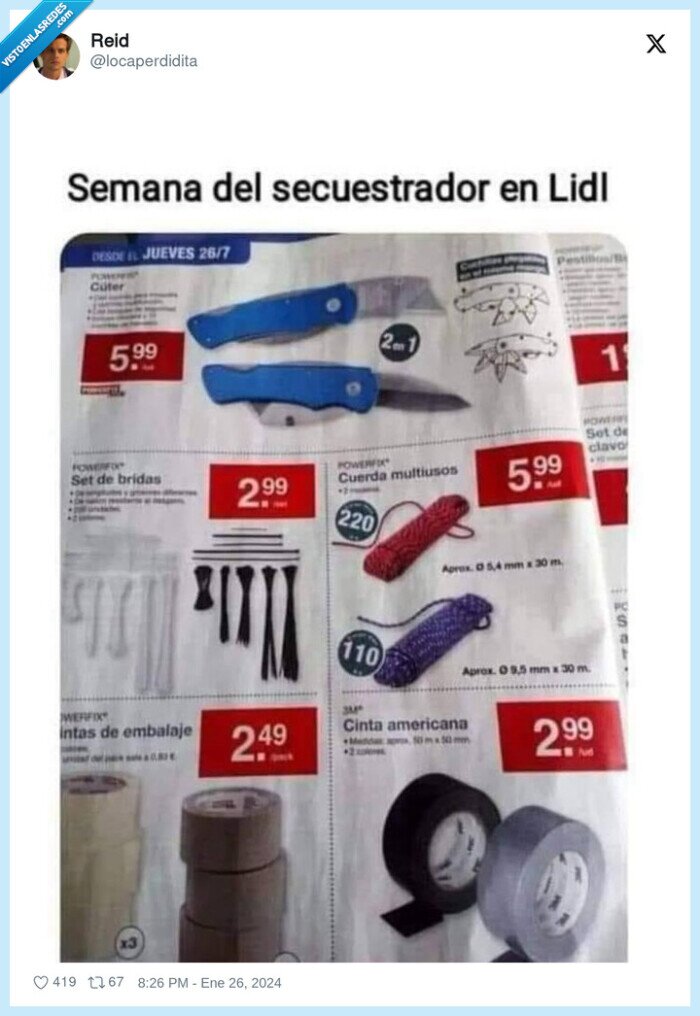 lidl,secuestrador,catalago