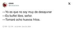 Enlace a En los buffet libre es cuando se ve realmente a una persona, por @cracacraca