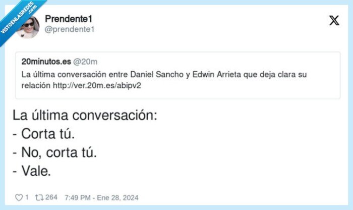 conversación,cortar,daniel sancho,edwin arrieta