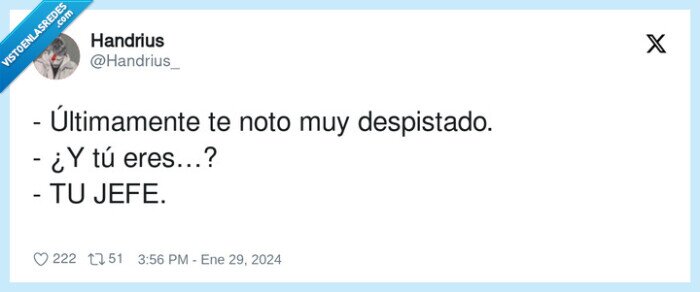 despistado,notar,jefe