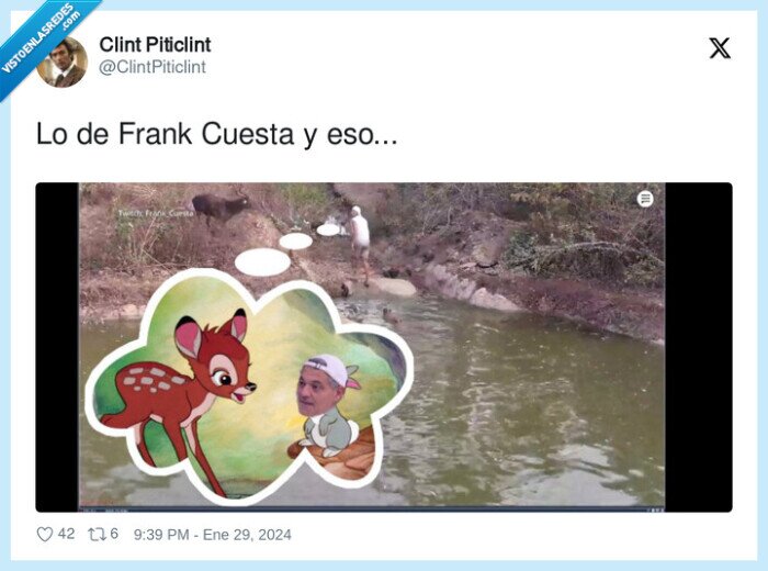 frank cuesta,ciervo,bambi