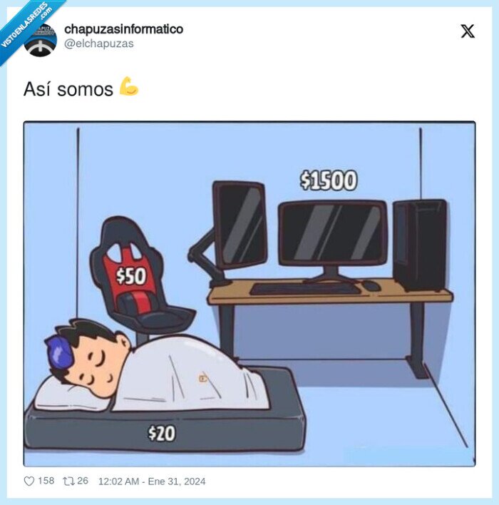 miseria,precio,cama,ordenador