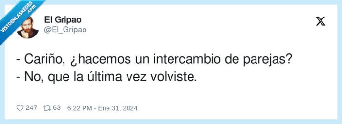 intercambio,cariño,volver,parejas,última