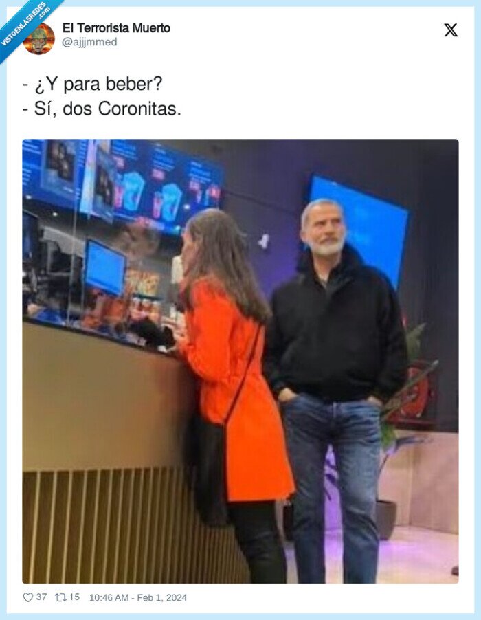 coronitas,beber,letizia,felipe vi
