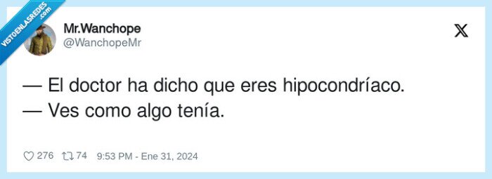 hipocondríaco,doctor