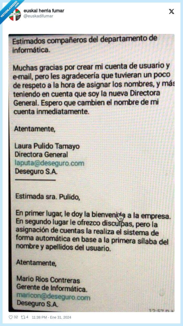 email,laura pulido,directora